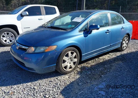2006 Honda Civic Lx from USA, damaged, VIN 1HGFA16596L112921